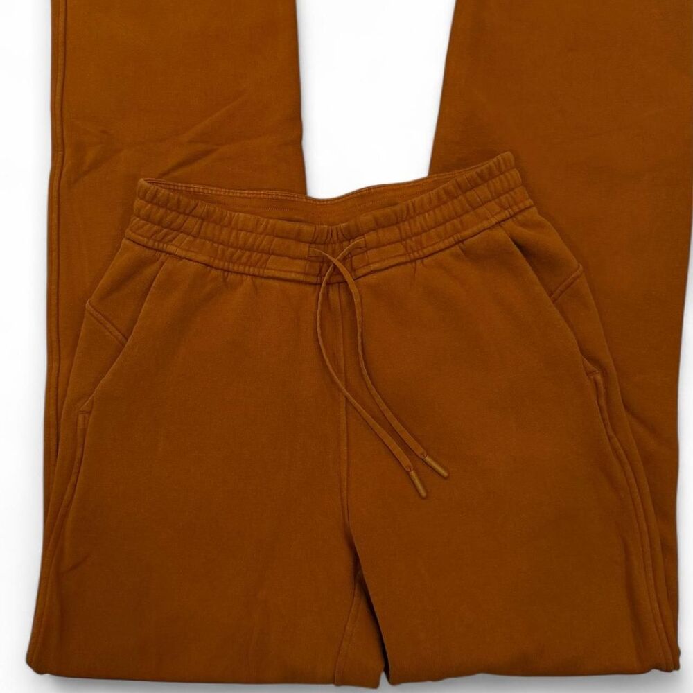 Lululemon Loungeful Straight Leg Sweatpants in Butternut Brown - Size 4 - Picture 7 of 8